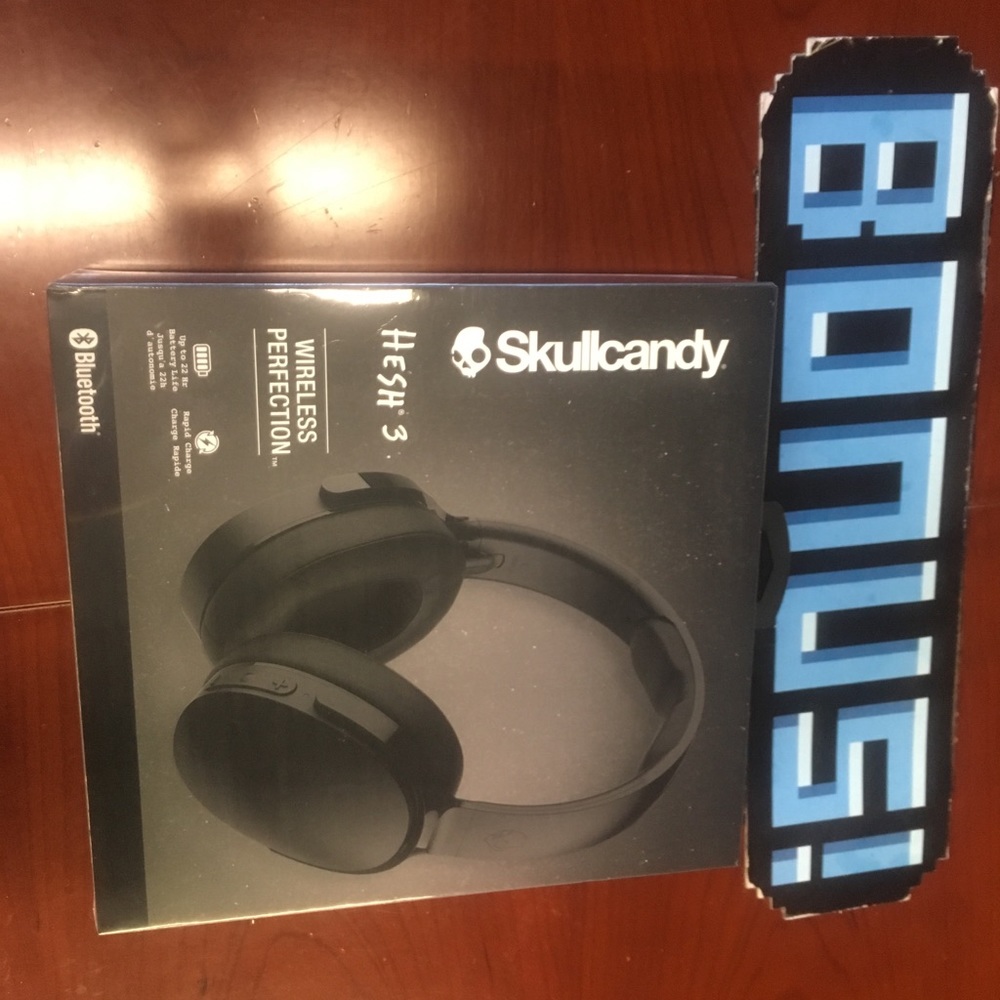Headphones wireless skullcandy Hesh 3